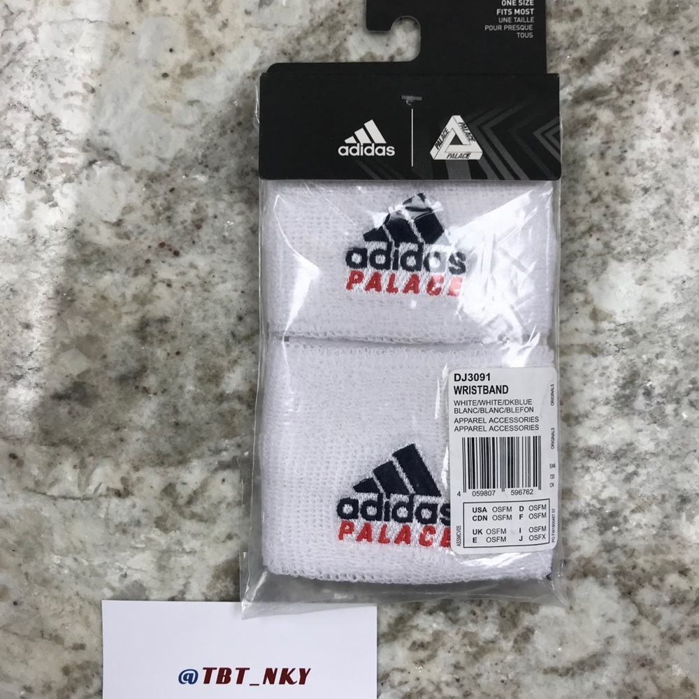 Palace X Adidas Wimbledon Wrist Bands D/S